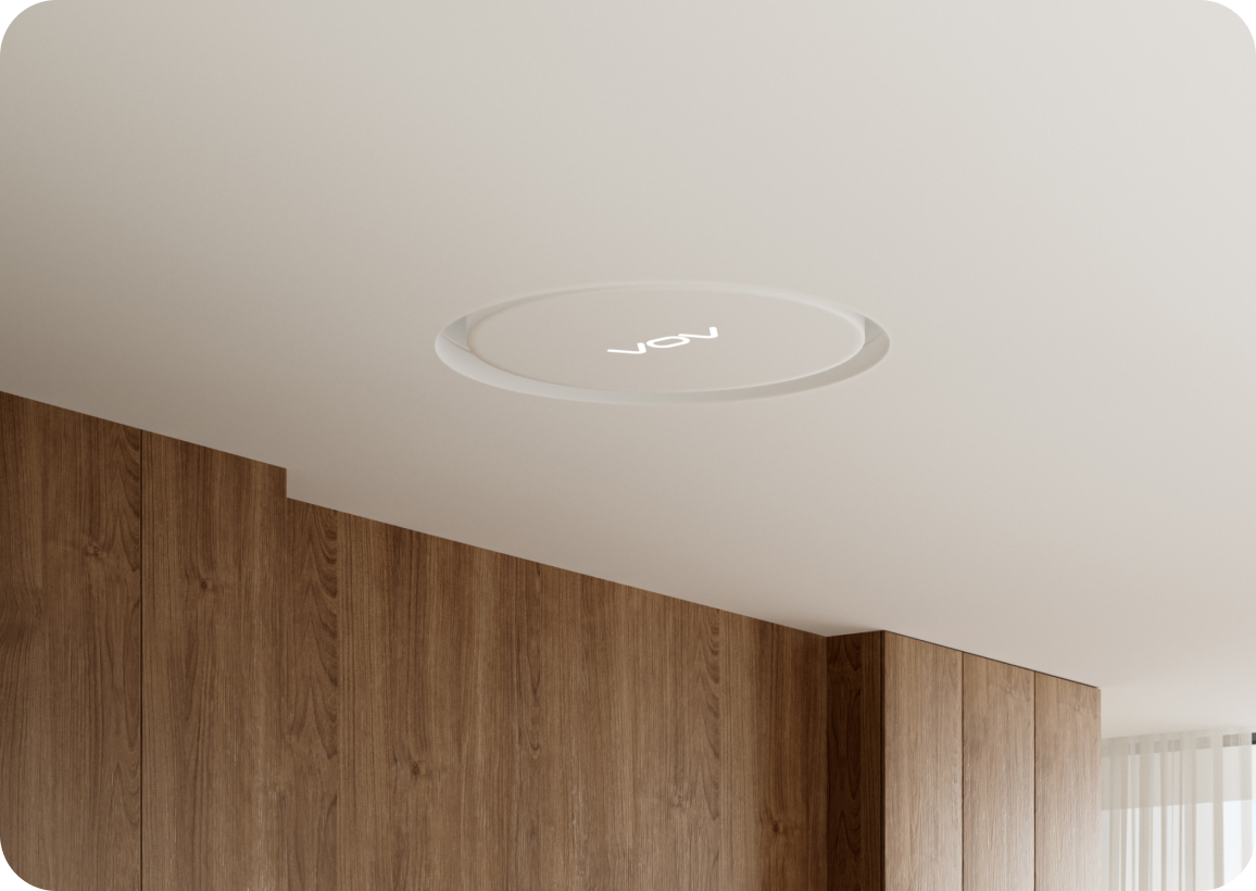 Fully Embedded Ceiling Design